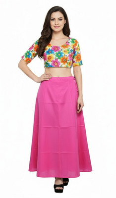 SANIGOLD Hot Pink Pure Cotton Petticoat(XL)