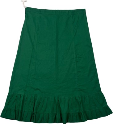 Belizs Green Pure Cotton Petticoat(XXL)