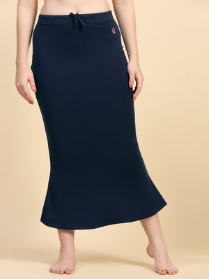 Trendmalls P01-NavyBlue Lycra Blend Petticoat(6XL)