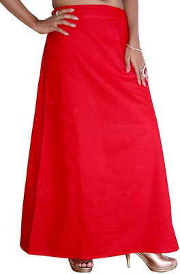 Violet RED ST27 Pure Cotton Petticoat(Free)