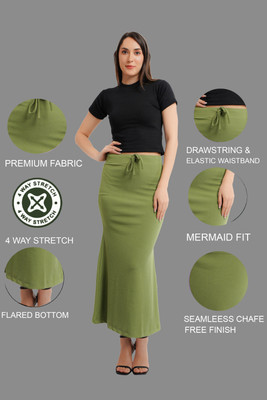 FABVIO PLUS PETI-MHD Lycra Blend Petticoat(3XL)