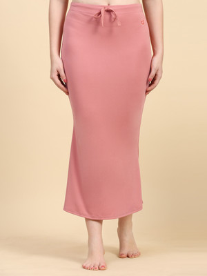 Trendmalls P01-SalmonPink Lycra Blend Petticoat(4XL)
