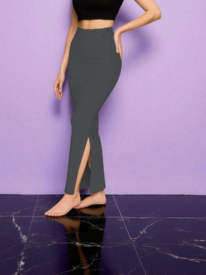DSV ENTERPRISES Shapeware Dark Grey M011 Lycra Blend Petticoat(S)
