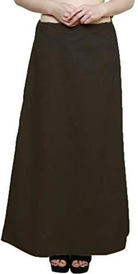 fz fashion Brown petticoat Pure Cotton Petticoat(Free)
