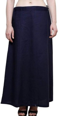 BMG Petticoat-01-Navy Blue Cotton Blend Petticoat(Free)