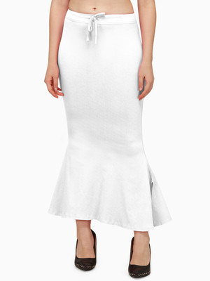 Sundaram Enterprises WHITE,FISHCUT SHAPEWEAR0.6,36.6 Polyester Petticoat(XXL)