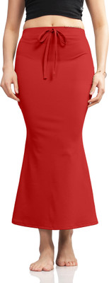 SHAYONAM FISS RED L NEWCAST Lycra Blend Petticoat(L)