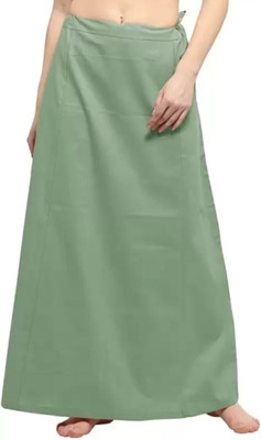 gr fashion Pista petticoat Pure Cotton Petticoat(Free)