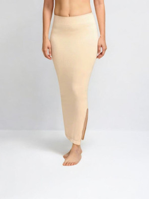 VDIHATA FASHION Beige Color Fishcut Stretchable Lycra Blend Women'S Saree Shapewear Petticoat Lycra Blend Petticoat(S)