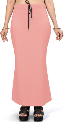 Leeza Store LZSHPWR-PEACH-XL Lycra Blend Petticoat(XL)