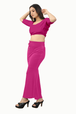 house of common FAST_Fish_Pink_S_Saree Shapewear shapewear petticoat For women Lycra Blend Petticoat(S)