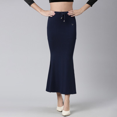 TWIN BIRDS 1192_Navy Ribbon Cotton Viscose Blend Petticoat(XXL)