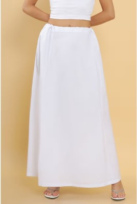 Lootnixx SP_WHITE_S Pure Cotton Petticoat(S)