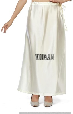 VIHAAN White satin q132 Pure Satin Petticoat(Free)