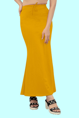 house of common HOC - Mustard Fish XL KESHAV 5 Lycra Blend Petticoat(XL)