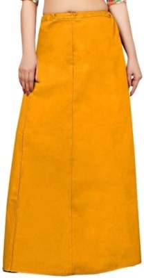 FHH fashion Mustard colour pure cotton petticoat for women Pure Cotton Petticoat(XXL)