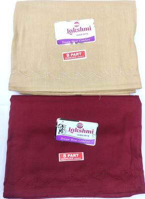 SNR Inskirt/Petticoat Embroidery 8 Part Pure Cotton Petticoat(XXL)