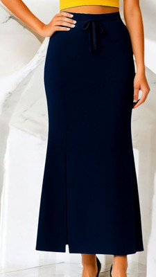 The Stanch Shapeware Navy MT0096 Lycra Blend Petticoat(XS)