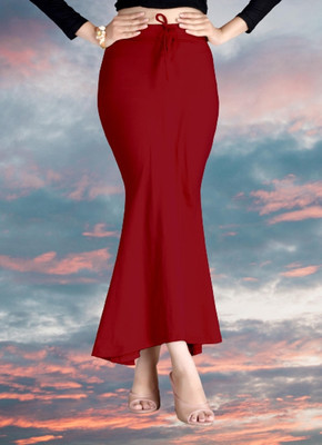 Dhyanvi Enterprise MAROON 0.1S Lycra Blend Petticoat(S)