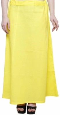 NRJ FASHION Yellow petticoat Pure Cotton Petticoat(XL)