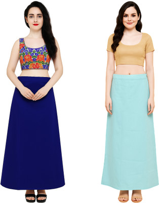 IGNOTO SPK_PTCT-BLU_LT.SKY.BLU Cotton Blend Petticoat(3XL)