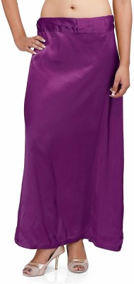 Guddan GD-1102-Wine Pure Satin Petticoat(Free)