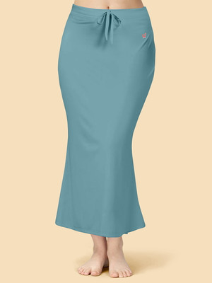 Trendmalls New.P01-Teal Lycra Blend Petticoat(XXL)