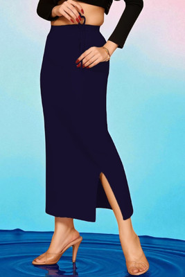 DSV ENTERPRISES Shapeware Navy M0064 Lycra Blend Petticoat(M)