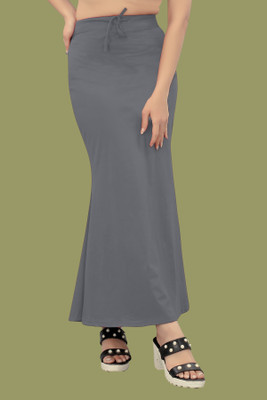 KEYU FASHION F1_Fish_grey_XXL_Saree Shapewear shapewear petticoat For Women Lycra Blend Petticoat(XXL)