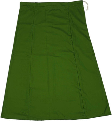 Belizs Viscose Navy Green Cotton Viscose Blend Petticoat(XL)