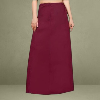 manidhari fab tex petticoat_fs_13_maroon Pure Cotton Petticoat(Free)