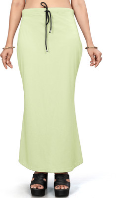 Leeza Store LZSHPWR-MINTGREEN-XXL Lycra Blend Petticoat(XXL)