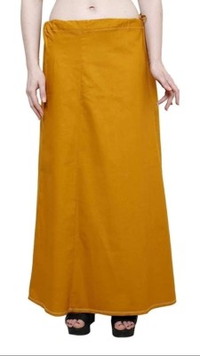 AMT Fashion Mustard petticoat Pure Cotton Petticoat(XL)