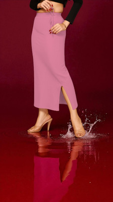 DSV ENTERPRISES Shapeware Pink M0081 Lycra Blend Petticoat(L)