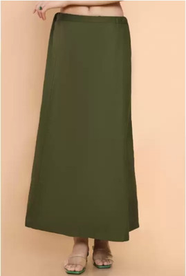 FFF FASHION Cotton petticoat menhdi Pure Cotton Petticoat(Free)