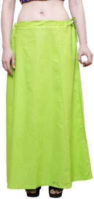 hio fashion Light green Pure cotton petticoat for women latest design Pure Cotton Petticoat(XL)
