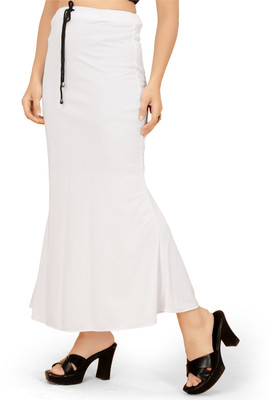 Woo THiNG Shapewear Solid Lycra Blend Petticoat(L)