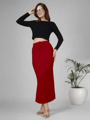 NEXSUS APPARELS Saree Shapewear Lycra Blend Petticoat(M)