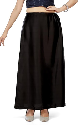 SPRY WORLD PT-Black Pure Satin Petticoat(Free)