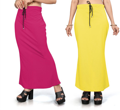 Woo THiNG Simple Petticoat Lycra Blend Petticoat(Free)