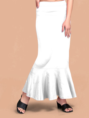 DRESQUE STORE DS_PC_PLEATS_3517_WHITE(S) Lycra Blend Petticoat(S)