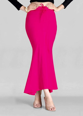 VDIHATA FASHION Pink Color Stretchable Fish Cut Saree Shapewear Lycra Petticoat For Women Lycra Blend Petticoat(XL)