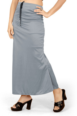 Woo THiNG Shapewear Solid Lycra Blend Petticoat(XL)