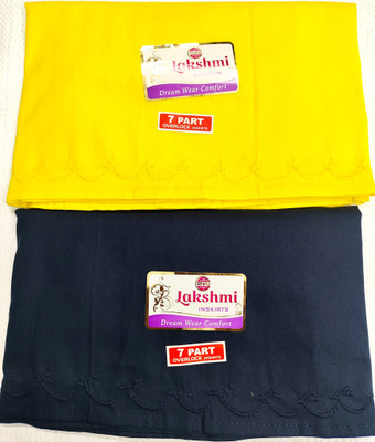 SNR Inskirt/Petticoat Embroidery 7 Part Pure Cotton Petticoat(XL)