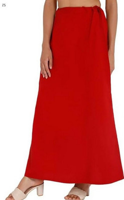 ZIAFASHION Red PURE COTTON@RY53 Pure Cotton Petticoat(Free)