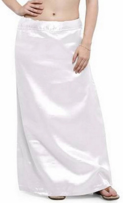 PKYC AMCWhiteSP44 Satin Blend Petticoat(Large)