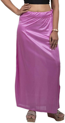 Melhors M-SP-Light purple Pure Silk, Pure Satin Petticoat(Free)