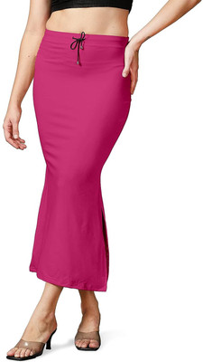 Woo THiNG Stylish saree shapewear Lycra Blend Petticoat(L)