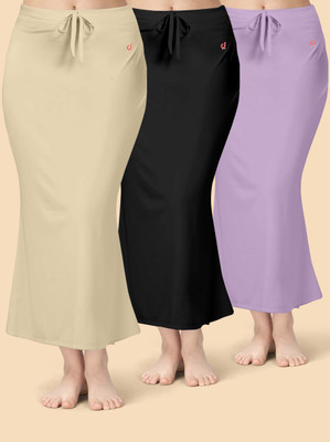 Trendmalls 3-Pack-P01 Lycra Blend Petticoat(XL)