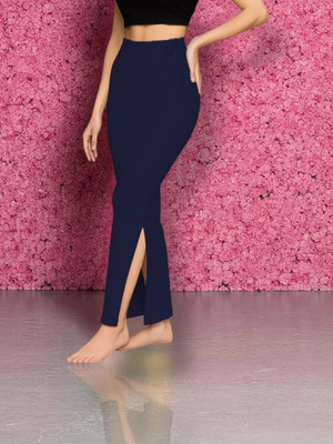 DSV ENTERPRISES Shapeware Navy M012 Lycra Blend Petticoat(M)